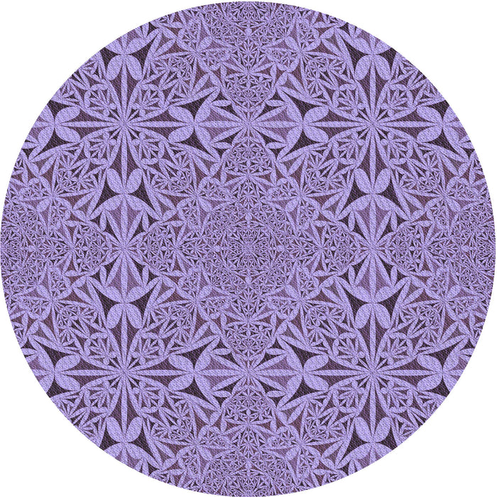 Square Patterned Bright Lilac Purple Rug, pat3815pur
