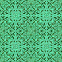 Sideview of Machine Washable Transitional MediumSpring Green Rug, wshpat3815