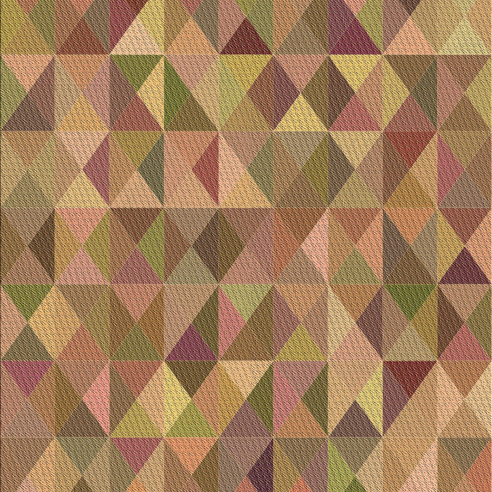 Patterned Red Rug, pat3816brn