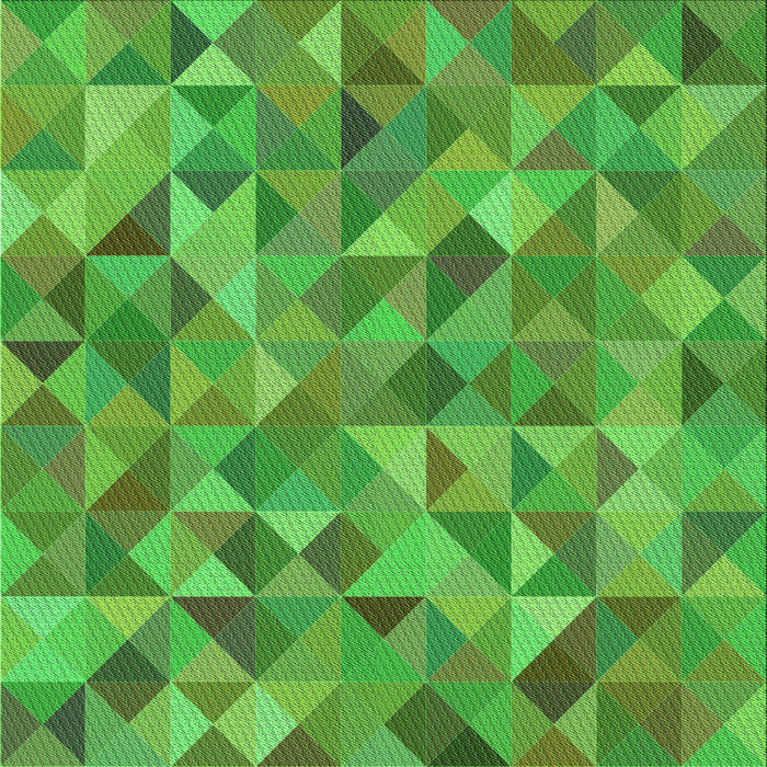 Round Patterned Dark Lime Green Rug, pat3816grn