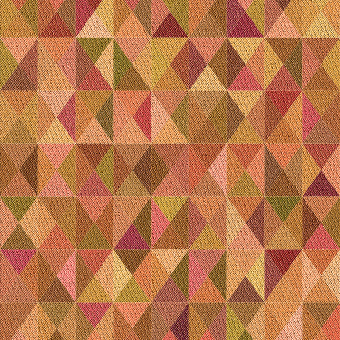 Patterned Red Rug, pat3816org