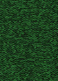 Machine Washable Transitional Green Rug, wshpat3817grn