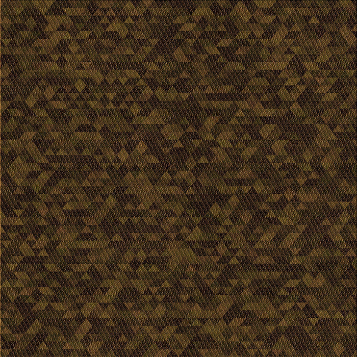 Round Patterned Dark Bronze Brown Rug, pat3817org