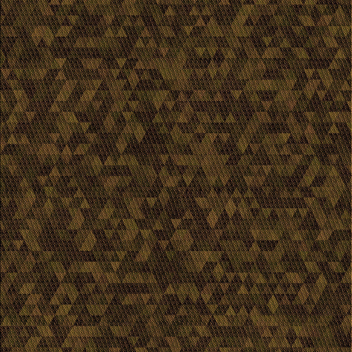 Patterned Dark Bronze Brown Rug, pat3817org