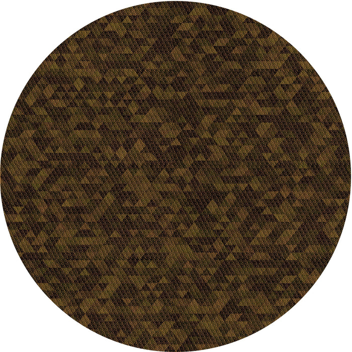 Square Machine Washable Transitional Dark Bronze Brown Rug in a Living Room, wshpat3817org