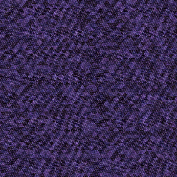 Round Machine Washable Transitional Night Blue Rug, wshpat3817pur