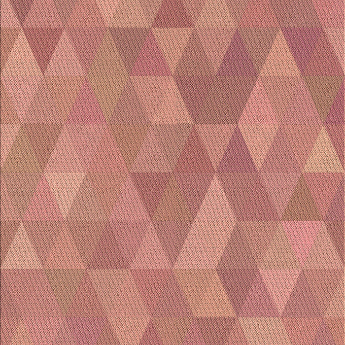 Patterned Orange Rug, pat3818brn