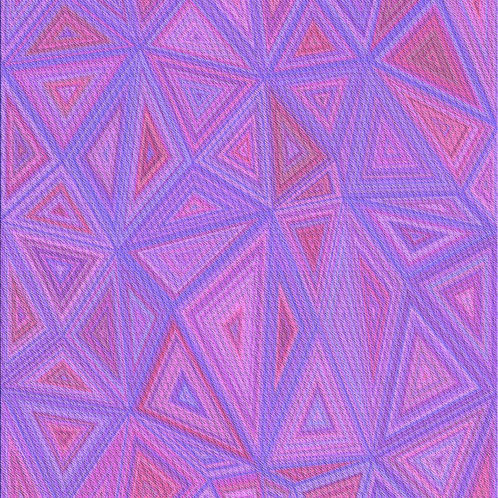 Machine Washable Transitional Purple Rug, wshpat3819pur