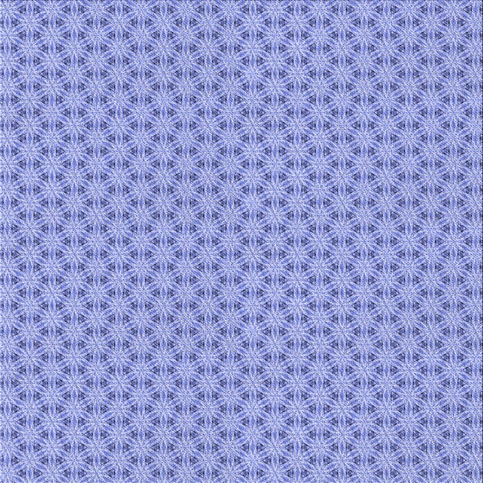 Round Patterned Jeans Blue Rug, pat382blu