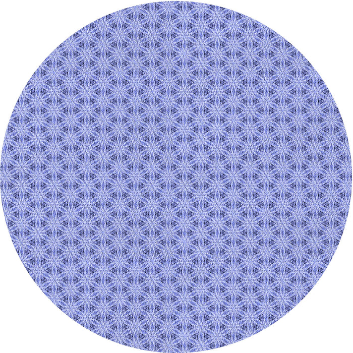 Square Machine Washable Transitional Jeans Blue Rug in a Living Room, wshpat382blu