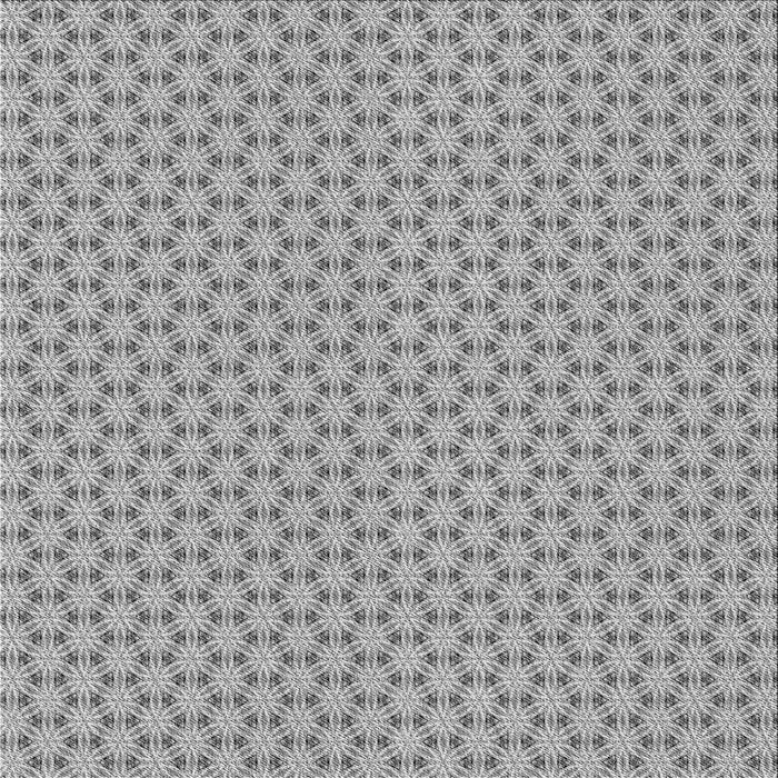 Round Patterned Silver Gray Rug, pat382gry