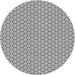 Square Patterned Silver Gray Rug, pat382gry