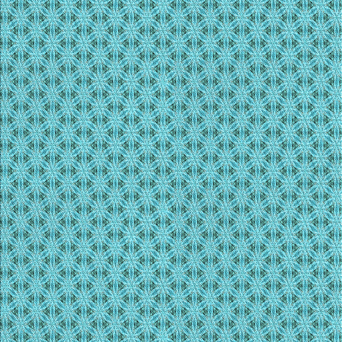 Patterned Bright Turquoise Blue Rug, pat382lblu