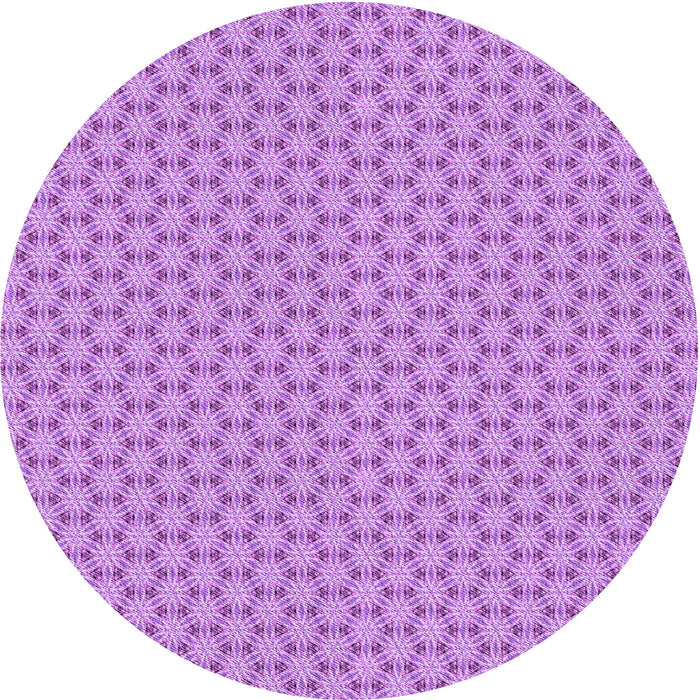 Square Machine Washable Transitional Violet Purple Rug in a Living Room, wshpat382pur