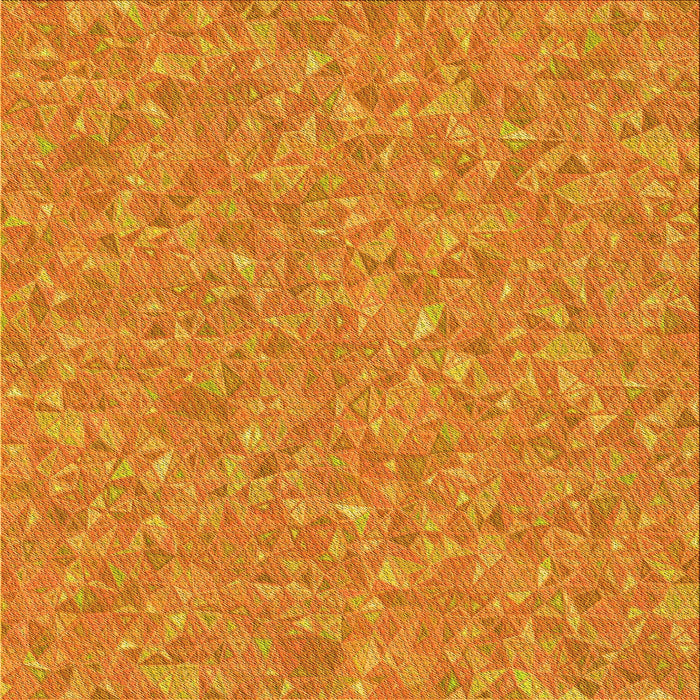 Round Patterned Orange Red Orange Rug, pat3820yw