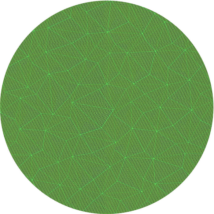 Square Machine Washable Transitional Green Rug in a Living Room, wshpat3821grn