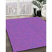 Machine Washable Transitional Crimson Purple Rug in a Family Room, wshpat3821pur