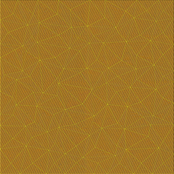 Round Patterned Mahogany Brown Rug, pat3821yw