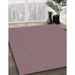 Machine Washable Transitional Purple Rug in a Family Room, wshpat3821