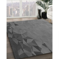 Patterned Gray Rug, pat3822gry