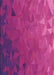 Patterned Deep Pink Rug, pat3822pur