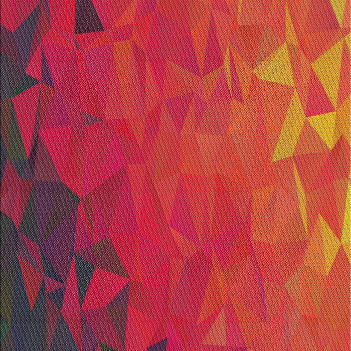 Patterned Red Novelty Rug, pat3822