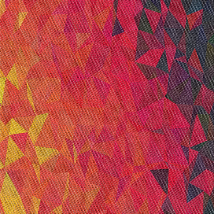 Square Patterned Red Novelty Rug, pat3822