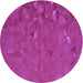 Square Patterned Fuchsia Magenta Purple Rug, pat3823pur
