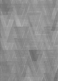 Machine Washable Transitional Dark Gray Rug, wshpat3824gry