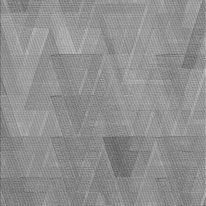 Machine Washable Transitional Dark Gray Rug, wshpat3824gry