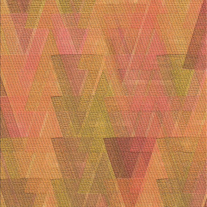 Machine Washable Transitional Orange Rug, wshpat3824org