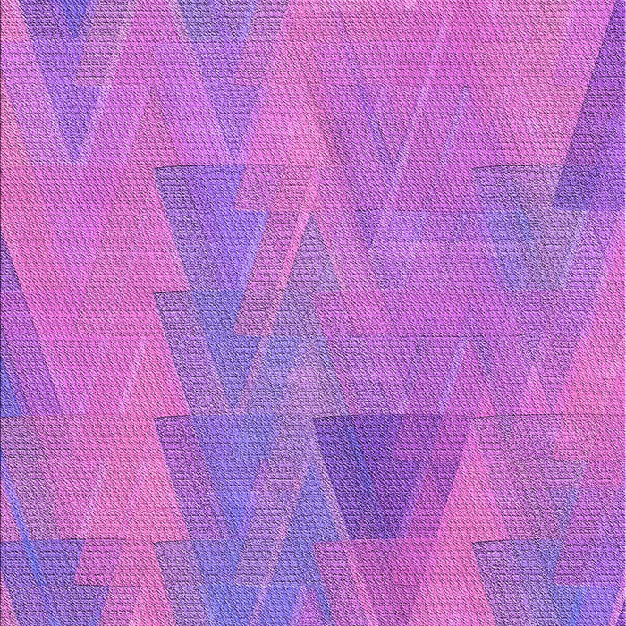 Machine Washable Transitional Purple Rug, wshpat3824pur