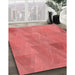 Machine Washable Transitional Red Rug in a Family Room, wshpat3824rd
