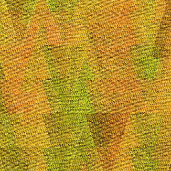 Machine Washable Transitional Deep Yellow Rug, wshpat3824yw