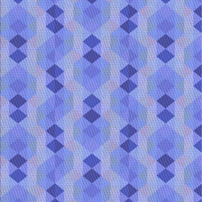 Patterned Denim Blue Rug, pat3825blu