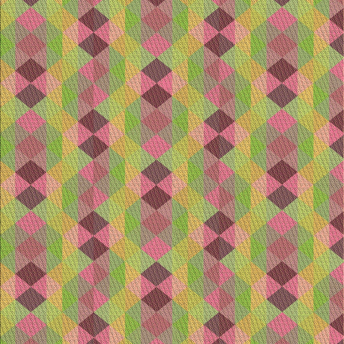 Patterned Red Rug, pat3825brn