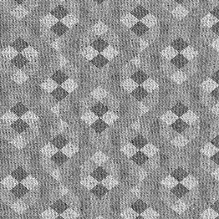 Patterned Cloud Gray Rug, pat3825gry