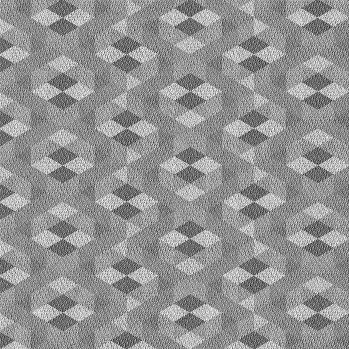 Round Machine Washable Transitional Cloud Gray Rug, wshpat3825gry