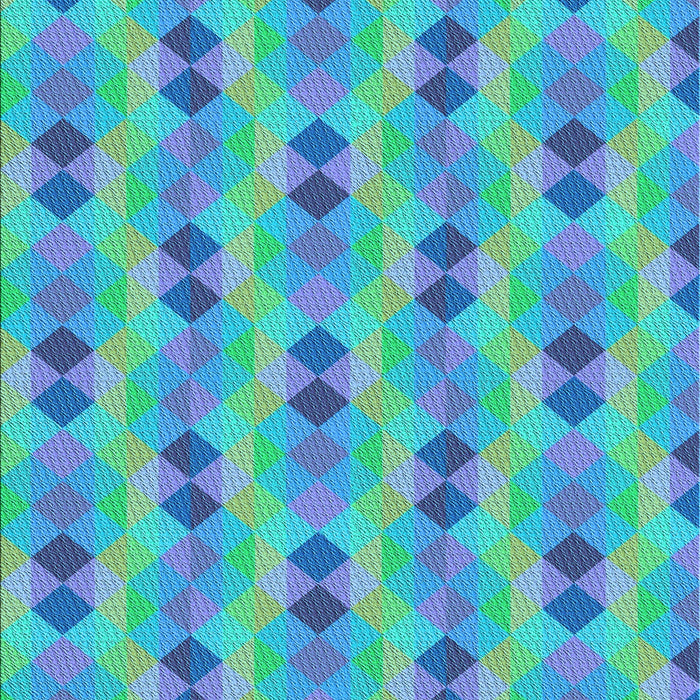 Patterned Blue Ivy Blue Rug, pat3825lblu