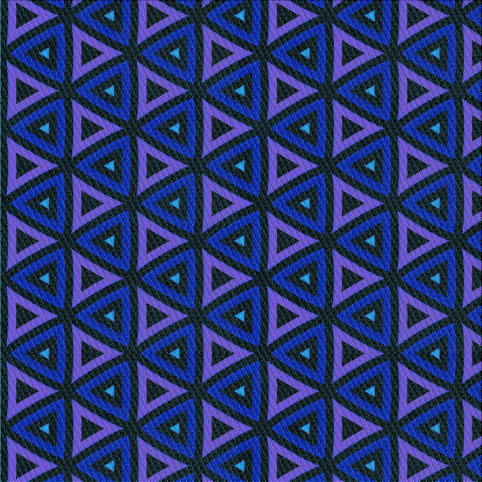 Round Patterned Sapphire Blue Rug, pat3826lblu