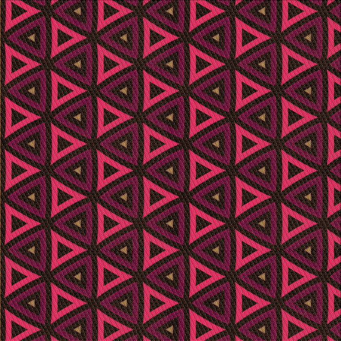 Round Patterned Bakers Brown Rug, pat3826org