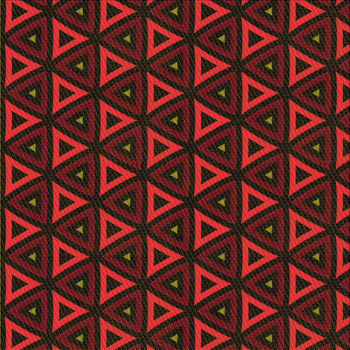 Round Patterned Cranberry Red Rug, pat3826yw