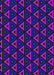 Patterned Bright Purple Modern Rug, pat3826