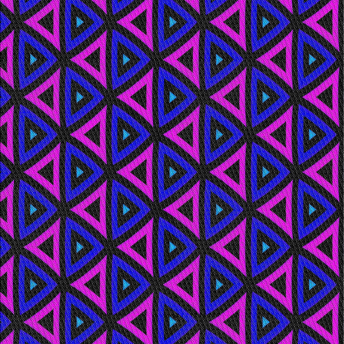 Patterned Bright Purple Modern Rug, pat3826