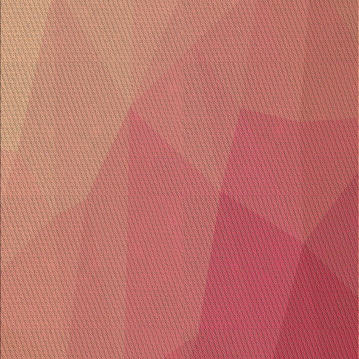 Patterned Fire Red Rug, pat3827brn