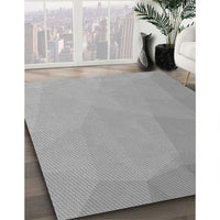 Patterned Cloud Gray Rug, pat3827gry