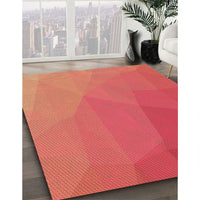 Patterned Red Rug, pat3827org