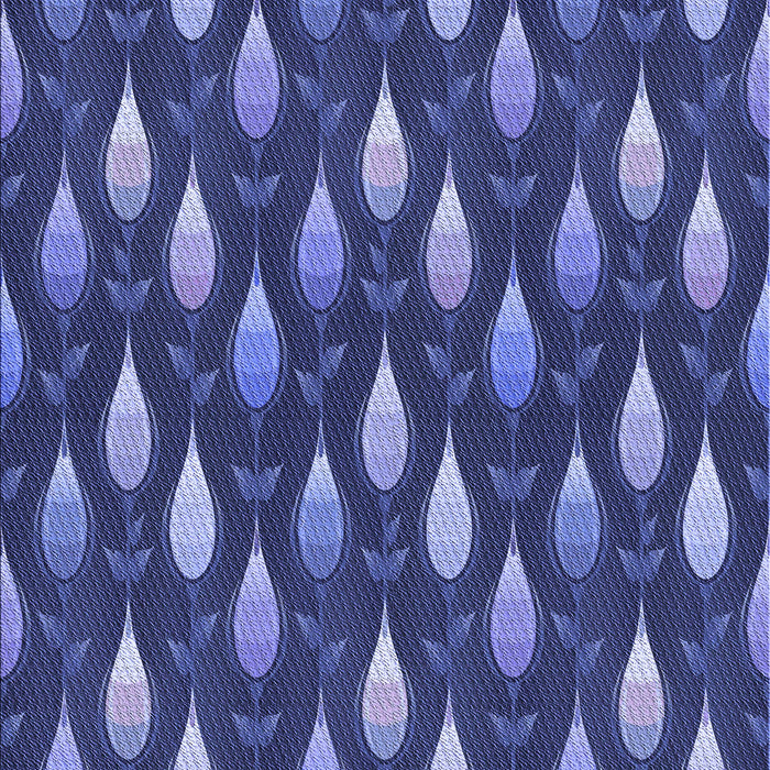 Patterned Light Slate Blue Rug, pat3828blu