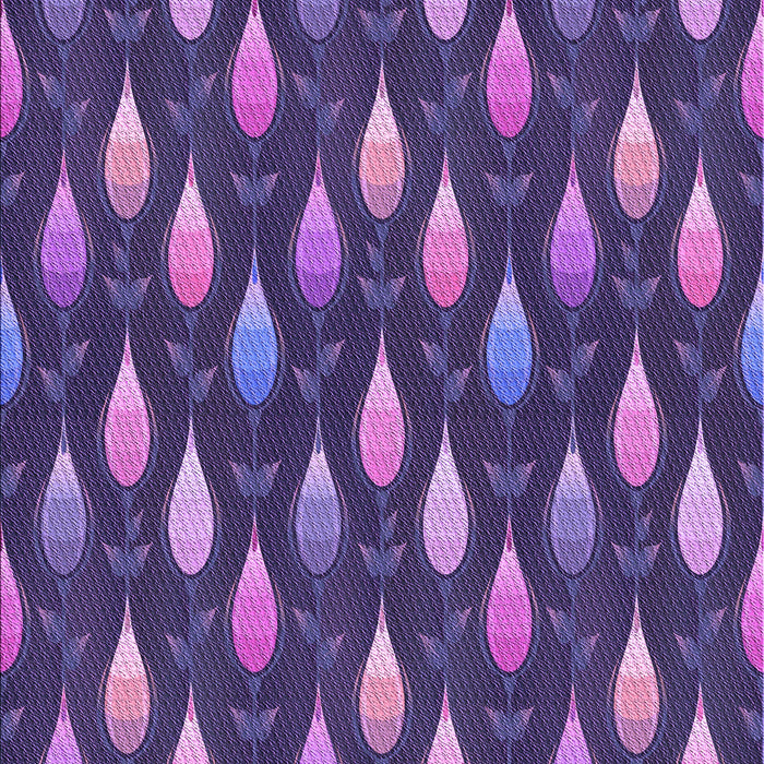 Patterned Medium Purple Rug, pat3828pur