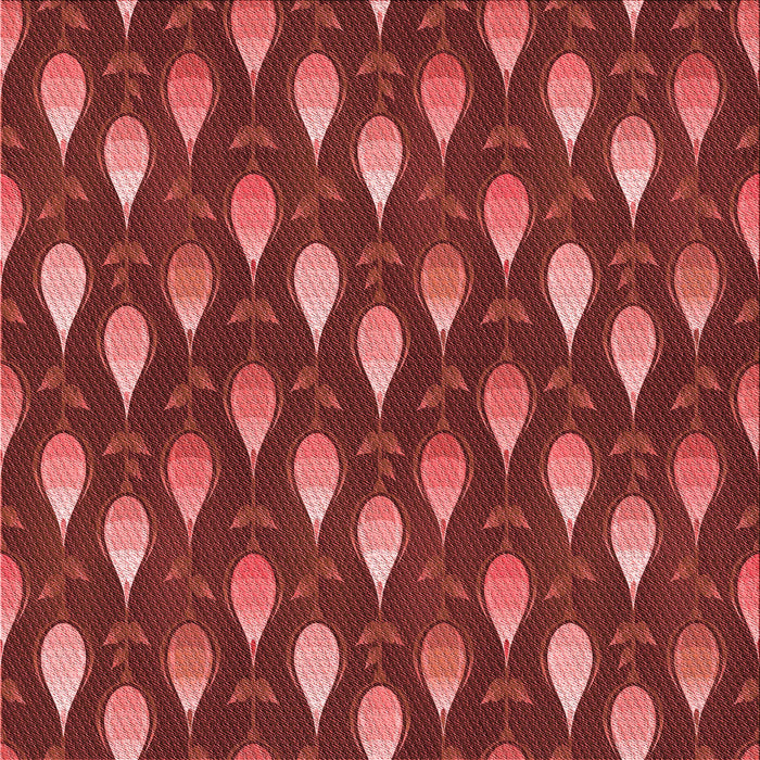 Round Machine Washable Transitional Cranberry Red Rug, wshpat3828rd